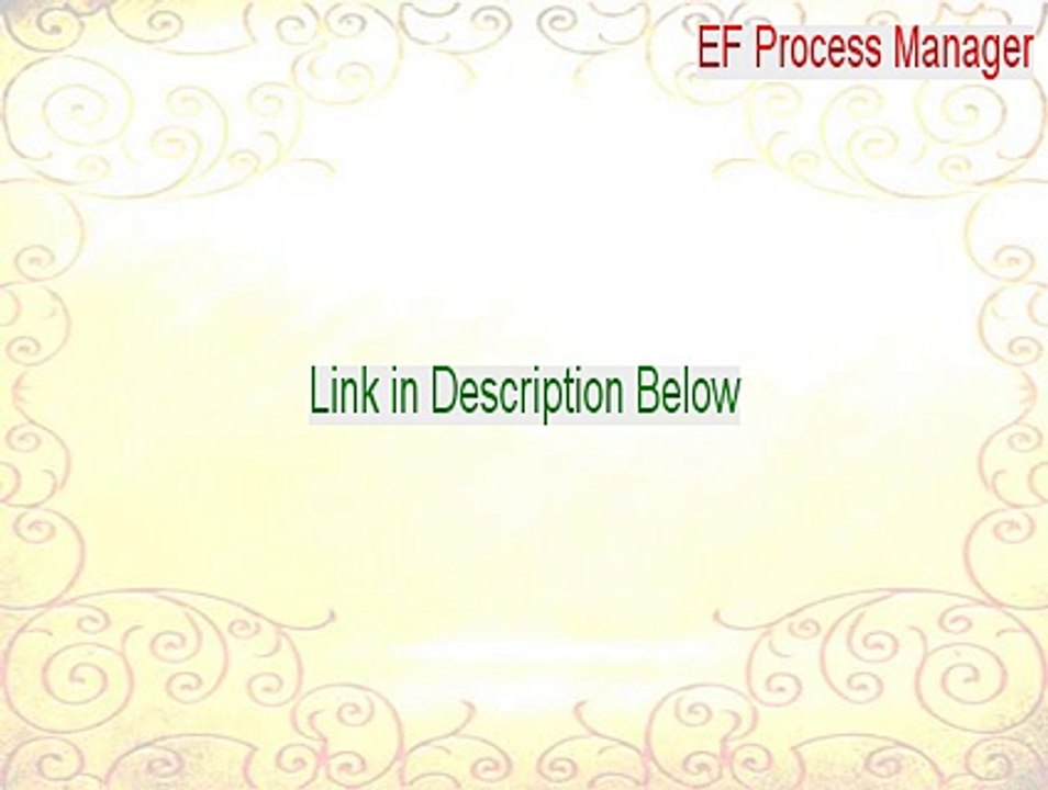 EF Process Manager Full Download (Instant Download 2015)