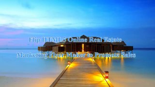 Flip HTML5 Online Real Estate Marketing Flyer Maker to Promote Sales