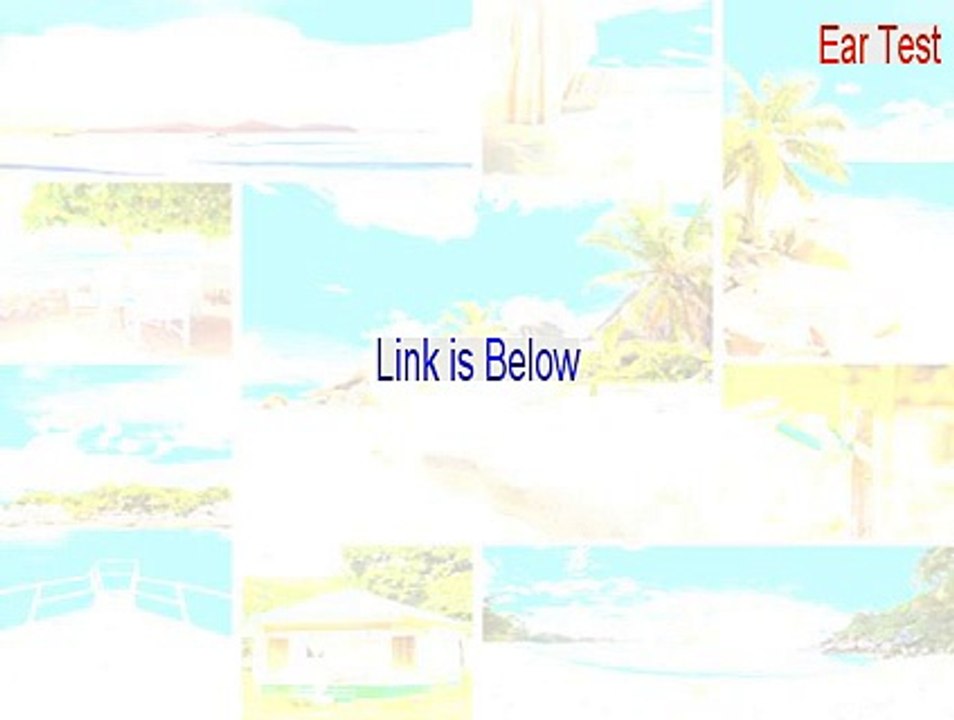 Ear Test Full Download [Download Here 2015]