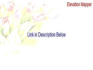 Elevation Mapper Download [Instant Download 2015]
