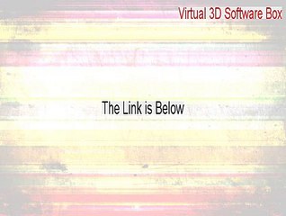 Virtual 3D Software Box Serial [Download Here 2015]