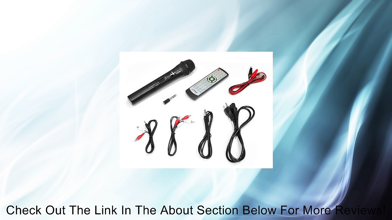 Pyle PKRK212 Karaoke Vibe Bluetooth Multimedia PA System, Dual 12-Inch Woofers, Dual 3-Inch Tweeters, 7-Inch Screen, DVD Player Review