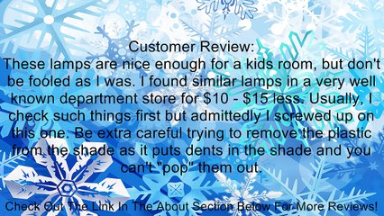 ORE International 604FT-N Ceramic Football Table Lamp Review