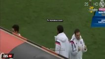 لاعب ريال مدريد يحرز هدف عالميا من قبل نص الملعب في أتليتكو مدريد
