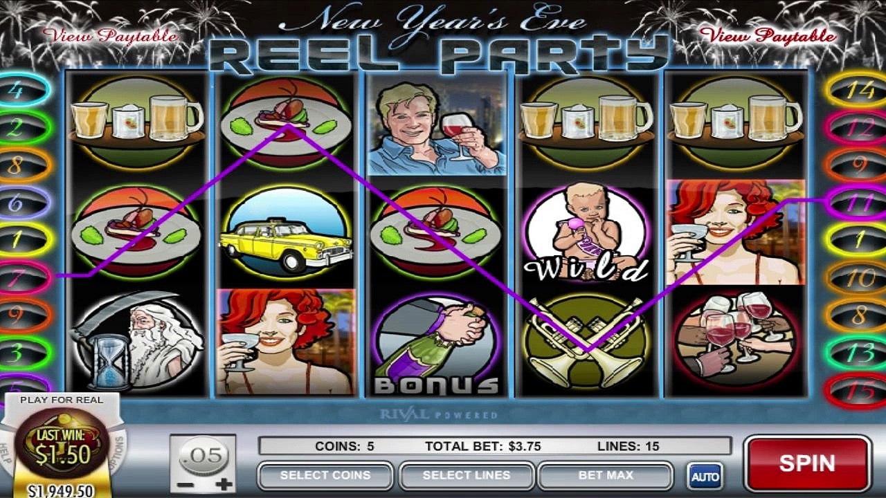 Reel Party ™ free slot machine game preview by Slotozilla.com