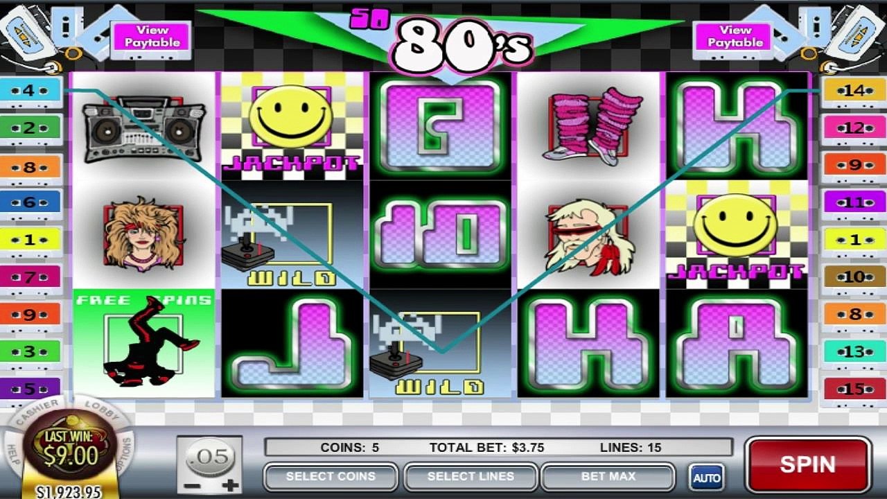 So 80s ™ free slot machine game preview by Slotozilla.com