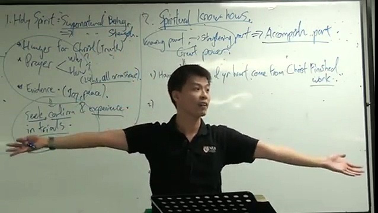 [2013 Remnant Conference] 3 Trusting the Unseen Strength of the Holy Spirit