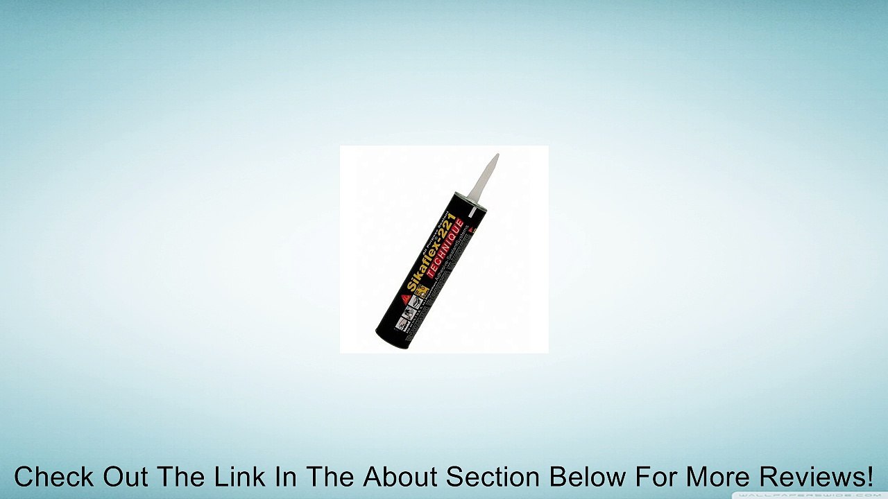 Sika Sikaflex 221 Polyurethane Multi Purpose Adhesive Sealant, 10.14 oz Cartridge, Colonial White Review