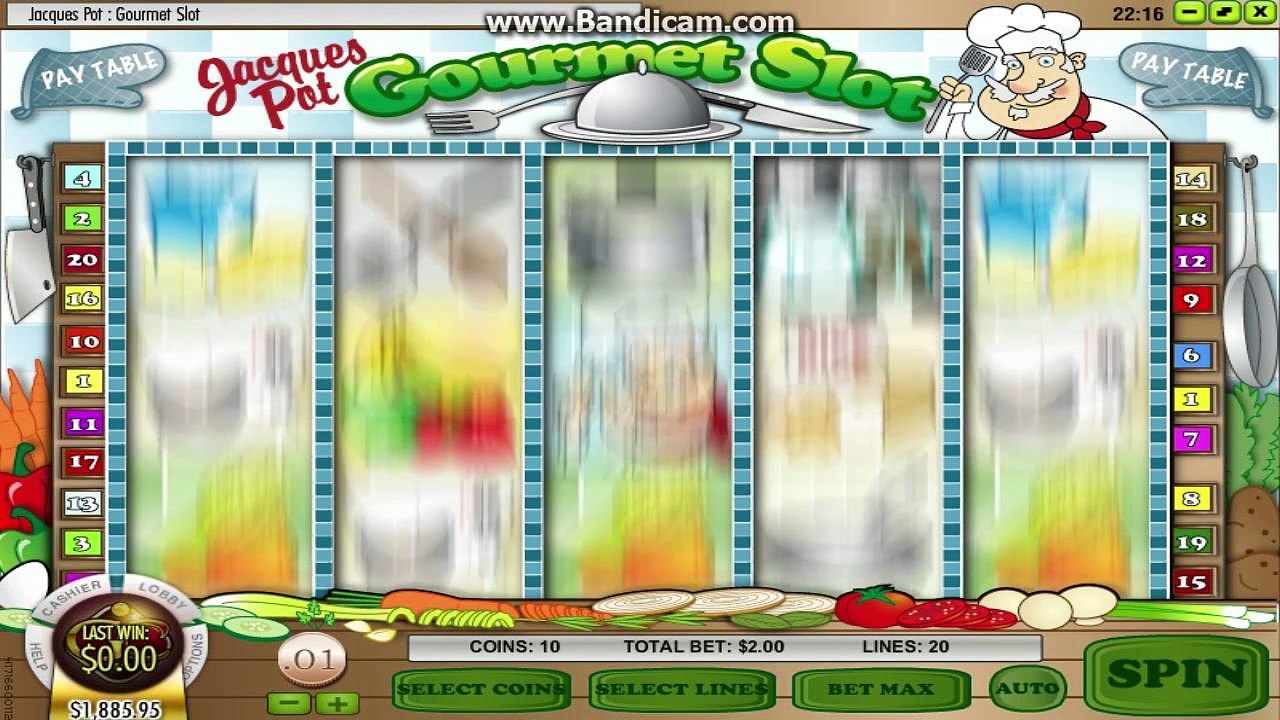 FREE Jacques Pot. Gourmet Slot ™ slot machine game preview by Slotozilla.com