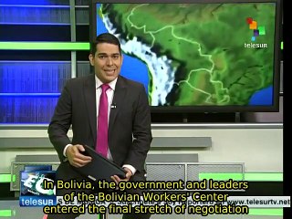 Bolivia: Workers and government in final stretch of negotiations