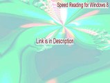 Speed Reading for Windows 8 Keygen [Instant Download]