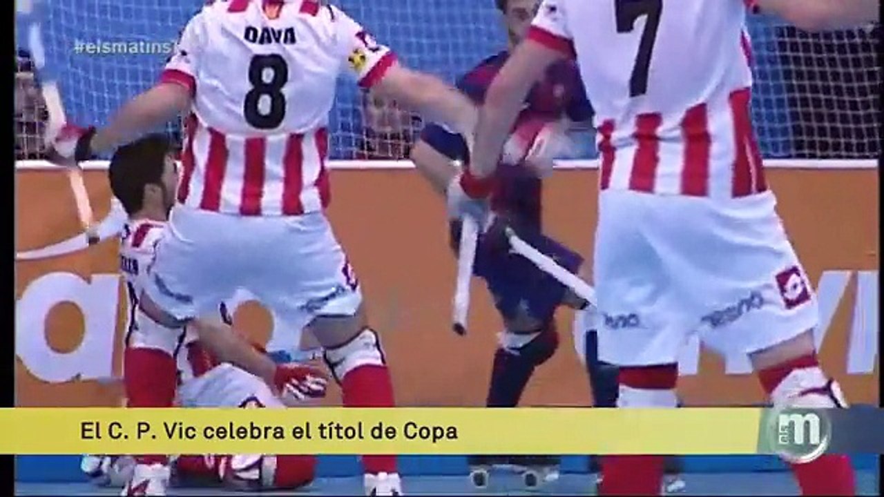 TV3 - Els Matins - Parlem amb "Titi" Roca, capità C. P. Vic, que ha guanyat la Copa del Rei