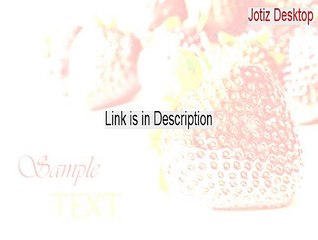 Jotiz Desktop Full - Jotiz Desktop [2015]