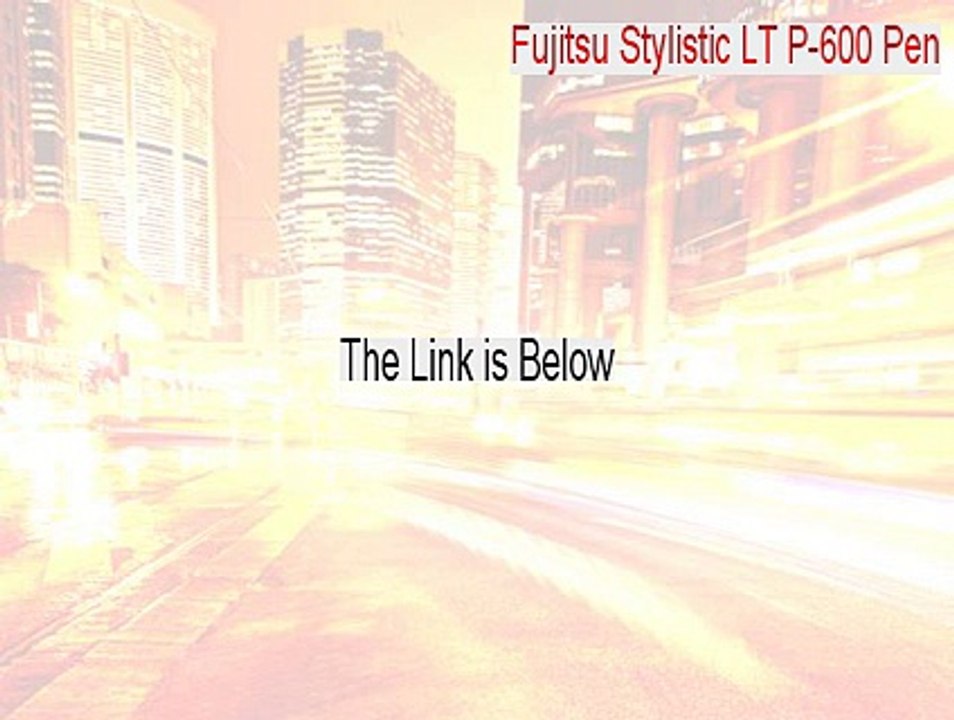Fujitsu Stylistic LT P-600 Pen Keygen (Fujitsu Stylistic LT P-600 Pen)