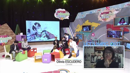 Let's hang out2 팬들과 영상통화를 하는 마이네임