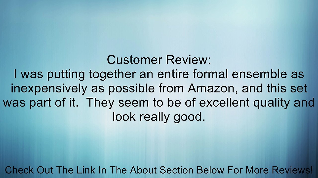 Wine Men's Poly Satin Tuxedo Bowtie and Cummerbund Set Review