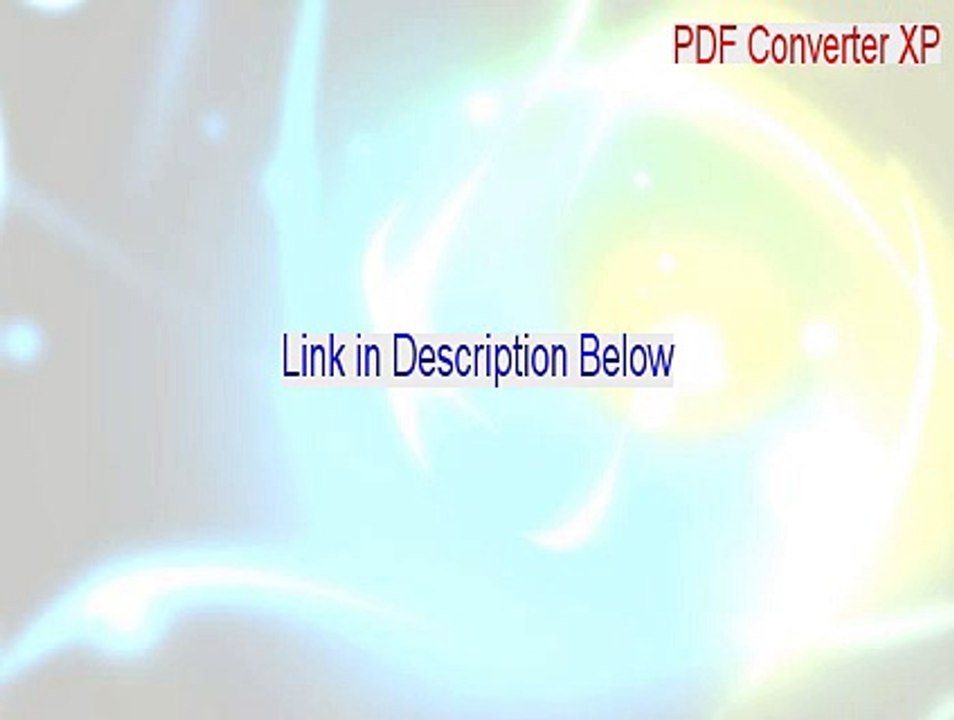 PDF Converter XP Key Gen (Instant Download 2015)