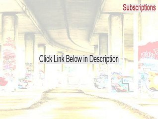Subscriptions Crack - Download Now 2015