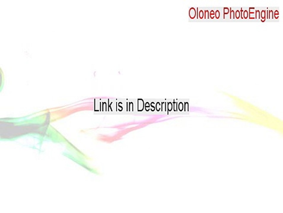 Oloneo PhotoEngine Keygen (Instant Download)