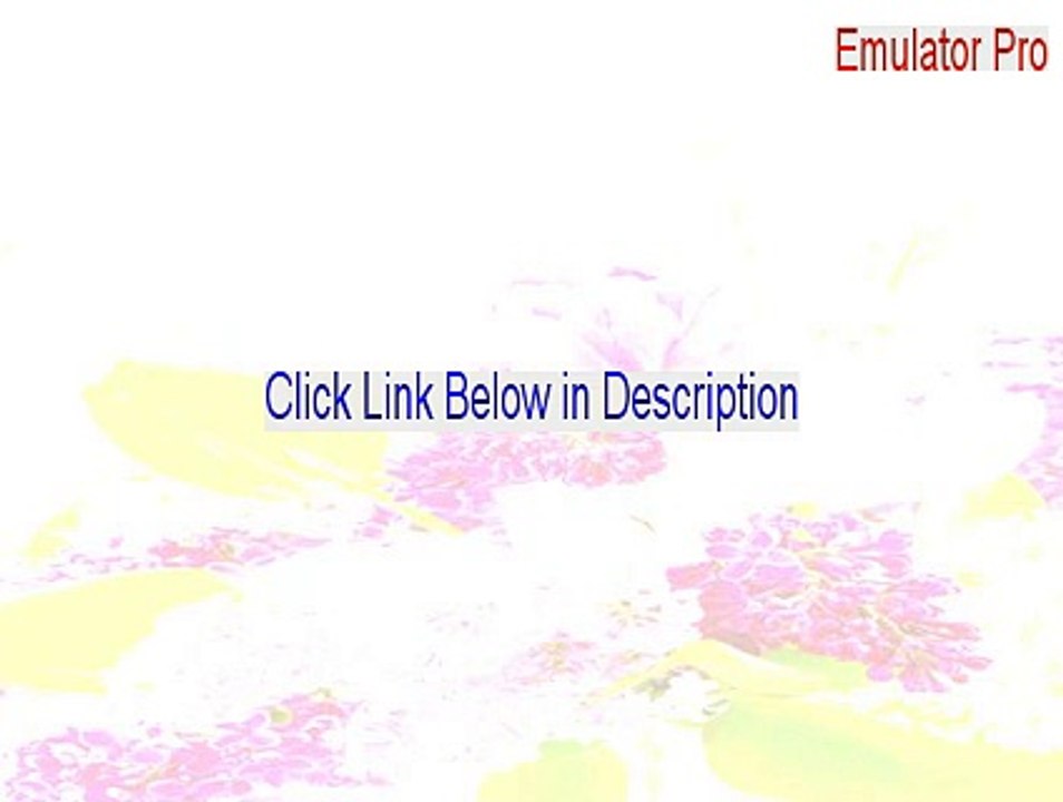 Emulator Pro Cracked [emulator pro tutorial 2015]