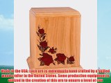 Wood Cremation Urn (Wooden Urns) - Cherry Roses
