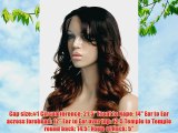 100% Virgin Remy Human Hair Silky Body Wave Full Lace Wigs (14 #1)