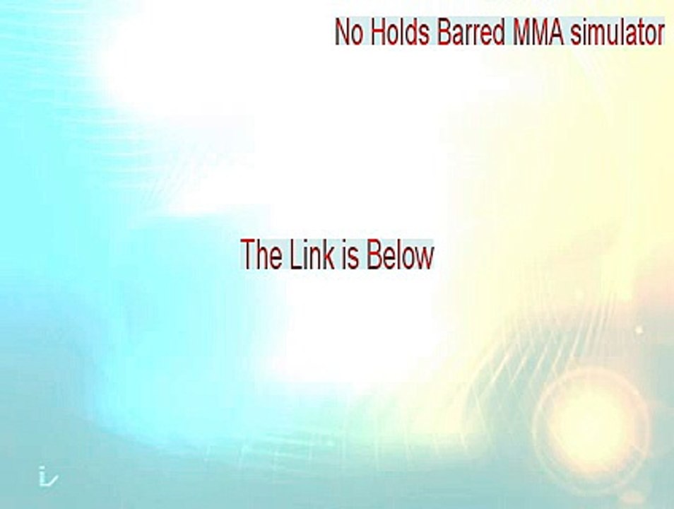 No Holds Barred MMA simulator Key Gen (Free Download)