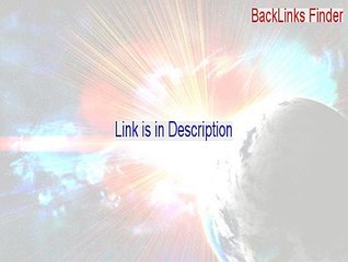 BackLinks Finder Crack (Download Now 2015)