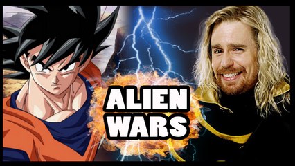 GOKU vs. ZAPHOD BEEBLEBROX - Alien Wars!
