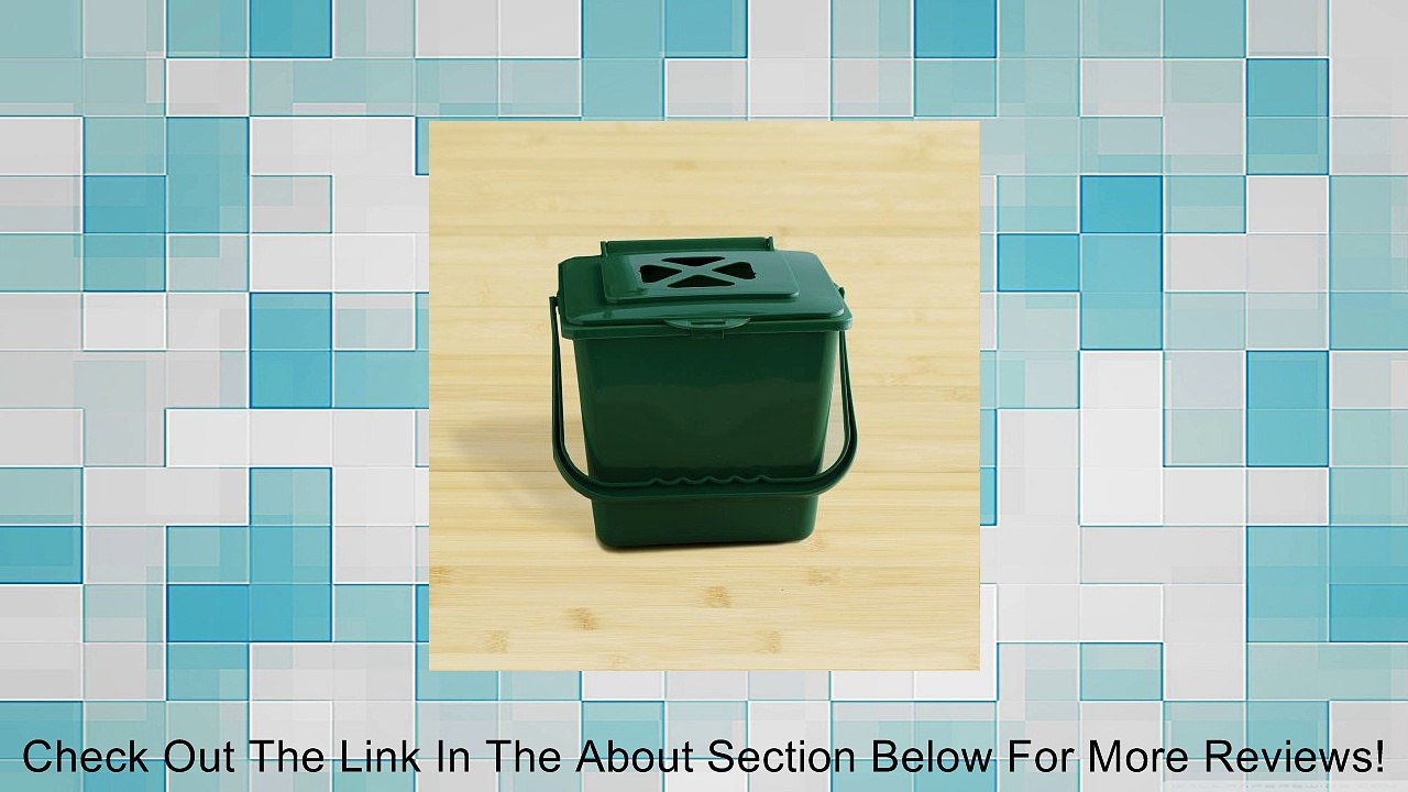 Kitchen Compost Bucket (5.5 Quart, Green) Review