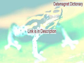 Datamagnet Dictionary Cracked [Datamagnet Dictionarydatamagnet dictionary 2015]