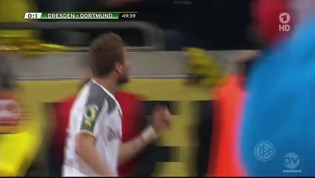 Dynamo Dresden 0 - 2 Borussia Dortmund All Goals and Full Highlights 03-03-2015 - DFB Cup- HD