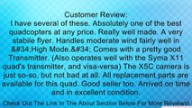 Amazingbuy - Syma X5C-1 2.4Ghz 6-Axis Gyro RC Quadcopter Drone UAV RTF UFO with HD Camera - New Updated Upgraded Version X5C-1 Smaller Packing Orginal Box - 4 additional Propellers   2GB Memory Card   Card Reader   3 Batteries   Tracking Number Review