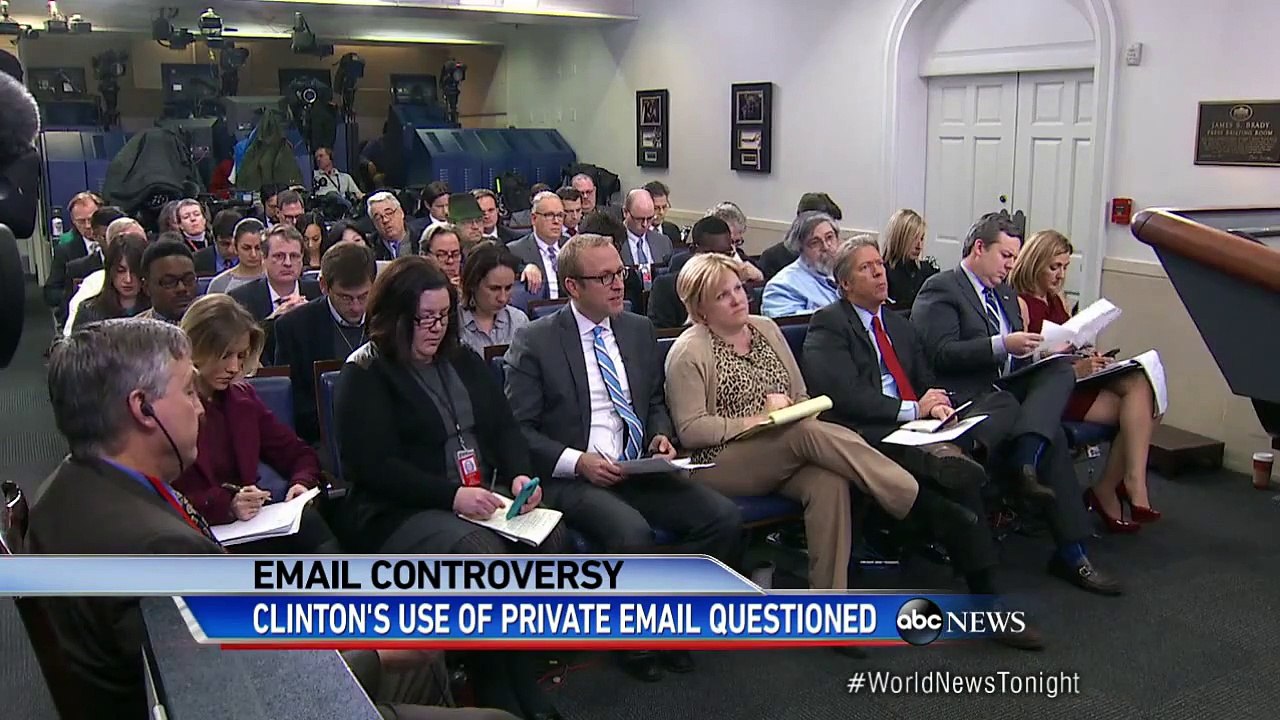 Hillary Clinton Used Personal E-Mail as Secretary of State
