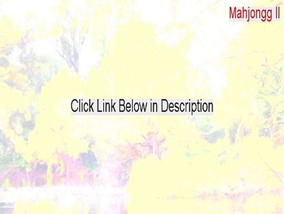 Mahjongg II Cracked - Free Download [2015]