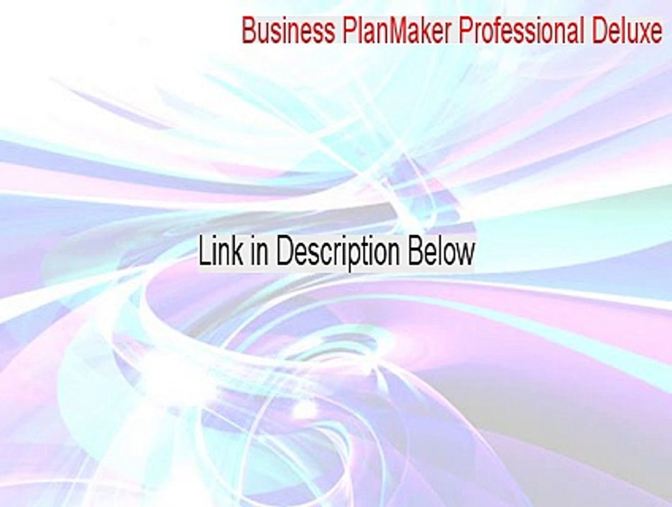 Business PlanMaker Professional Deluxe Crack [Legit Download]