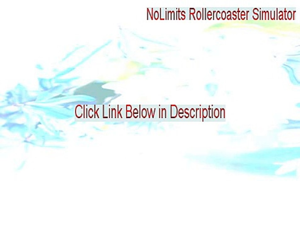 NoLimits Rollercoaster Simulator Cracked [Instant Download 2015]
