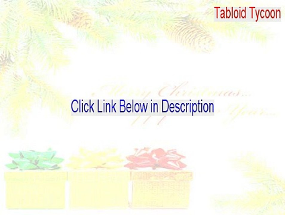 Tabloid Tycoon Cracked - Instant Download