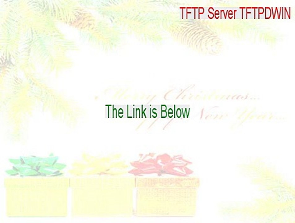TFTP Server TFTPDWIN Cracked [Instant Download]