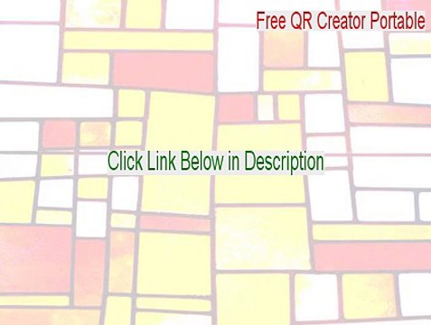 Free QR Creator Portable Cracked [Download Here 2015]