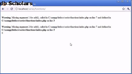 PHP Lecture (31)  Functions with Arguments_x264