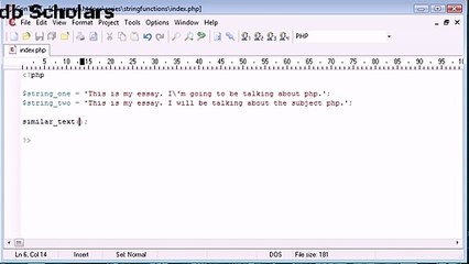 PHP Lecture (36)  String Functions Part 3_x264