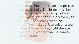 How to look Gorgeous with professional winter wedding makeup Ideas