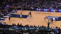 Rudy Gobert's Dunk & Salute - Jazz vs Grizzlies - March 3, 2015 - NBA Season 2014-15