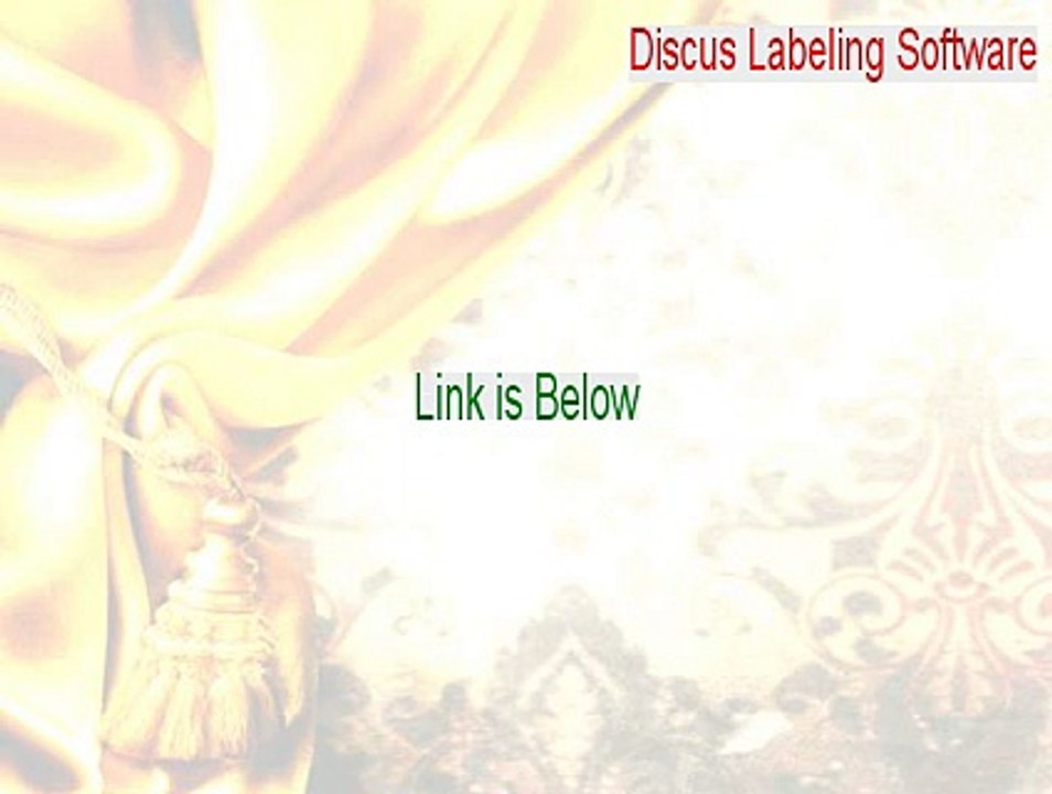 Discus Labeling Software Download (Download Here)