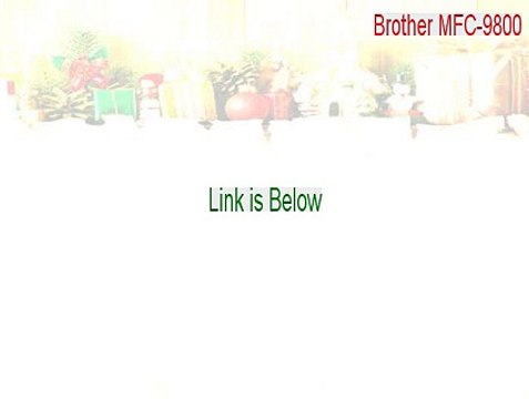 Brother MFC-9800 Download Free [Download Now]