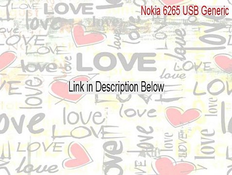 Nokia 6265 USB Generic Full Download [Legit Download]