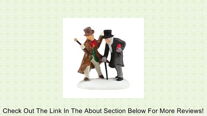 Department 56 Dickens Christmas Carol Village A Humbug, Uncle Accessory, 2.95-Inch Review