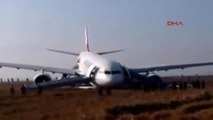 Dha İstanbul - THY Uçağı Pistten Çıktı, 1 Yolcu Yaralı