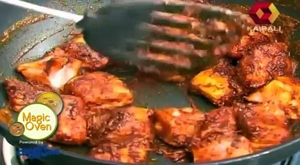 Magic Oven- Meen Varutha Curry & Chocolate Mousse Biscuit Tart - 26th October 2014